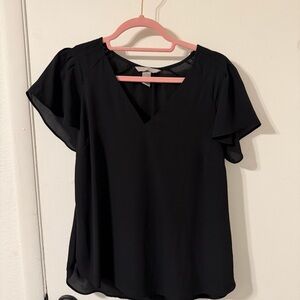 H&M Elegant Black Women's Top Size Small